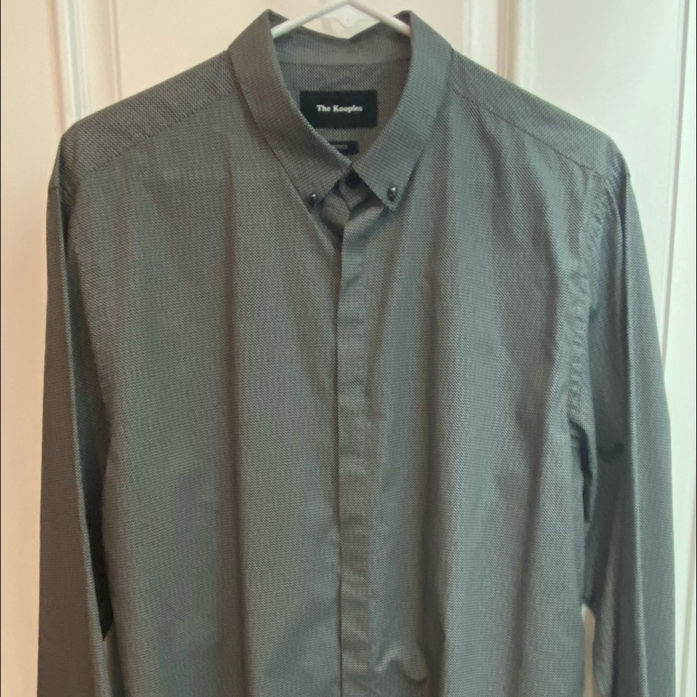 The Kooples Dress Shirt Size XL. With skulls